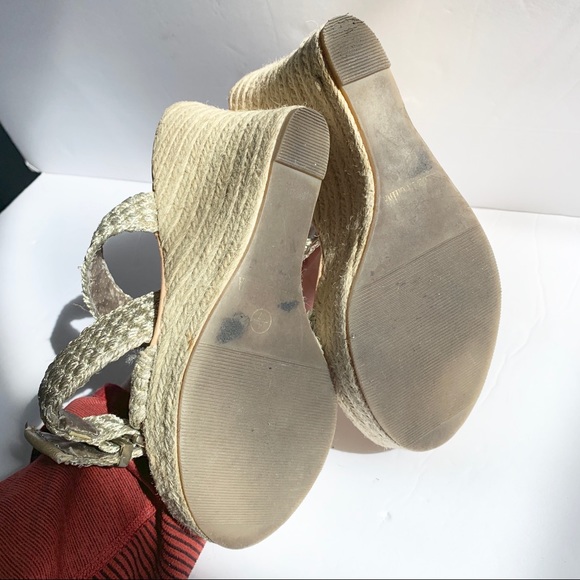 ☀️ Wedge braided sandals Size 4 (37) - Picture 5 of 8